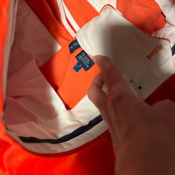 polo golf eclectic grandpa coastal holiday halloween orange vintage cuddly cords - Picture 2 of 7